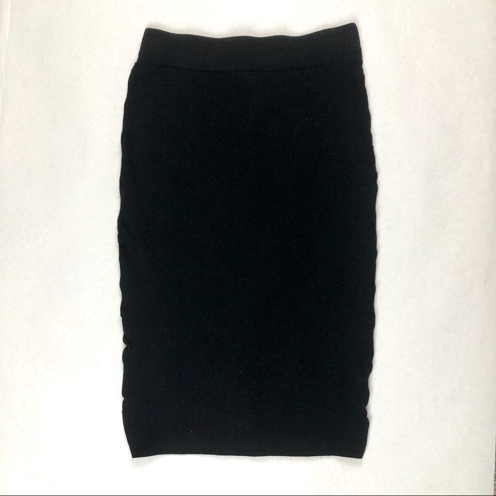 Leith Black Pencil Skirt